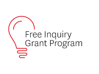 Free Inquiry Grant Program lightbulb logo