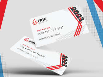 FIRE membership cards